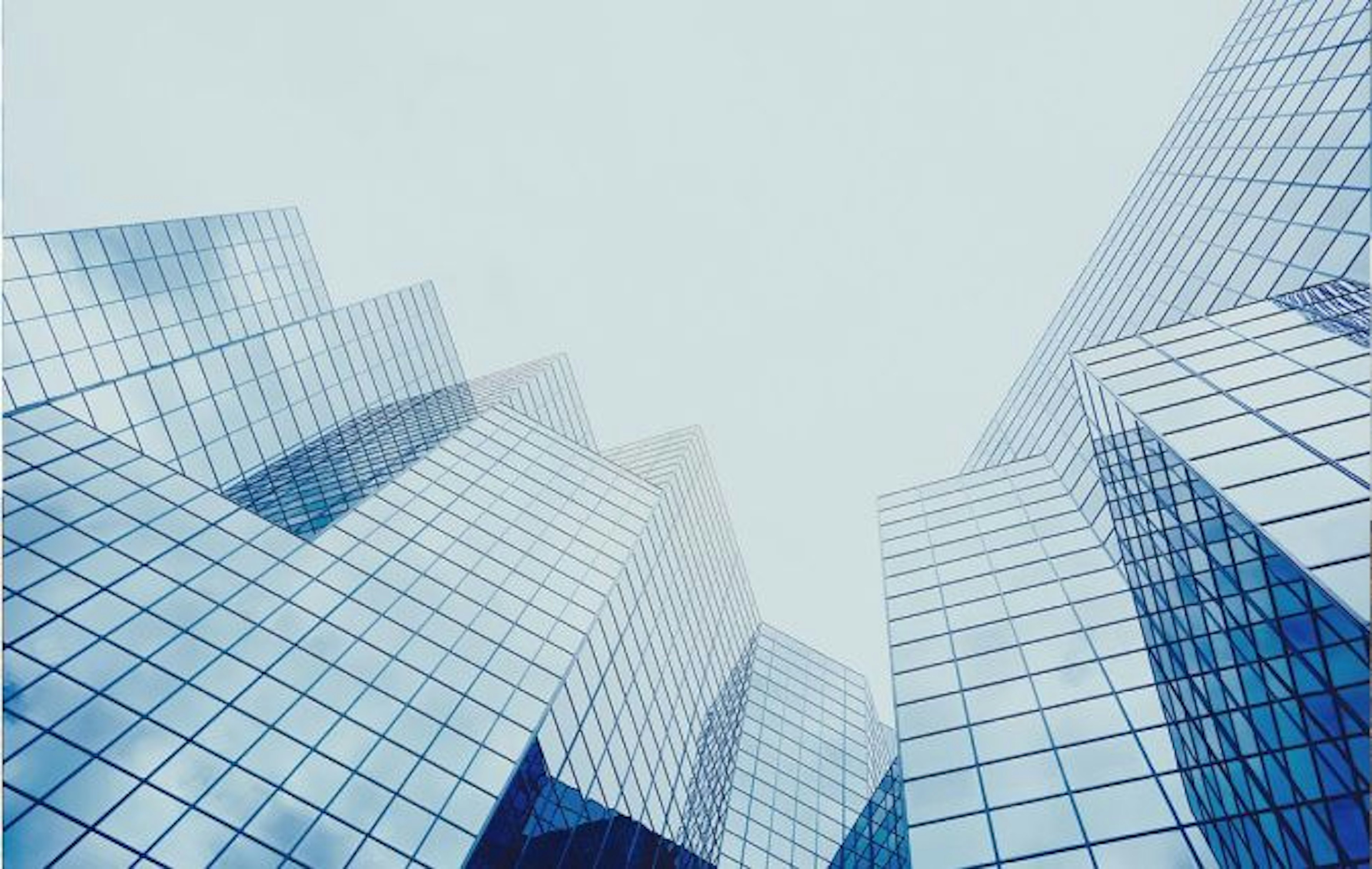 Photo of a skyscraper with glass windows