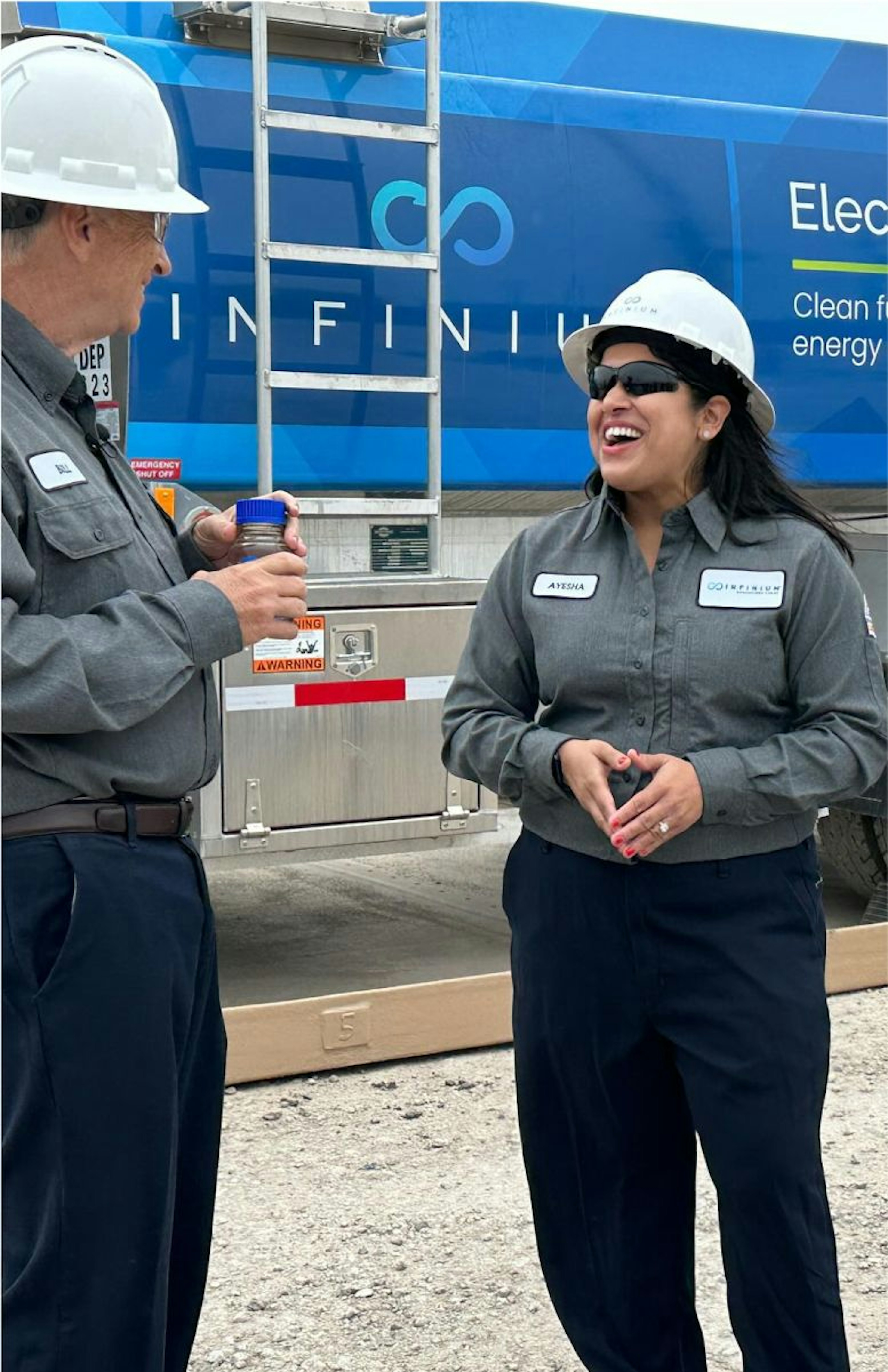 BE Founder Bill Gates visiting Infinium's eFuels Facility in Corpus Christi, Texas